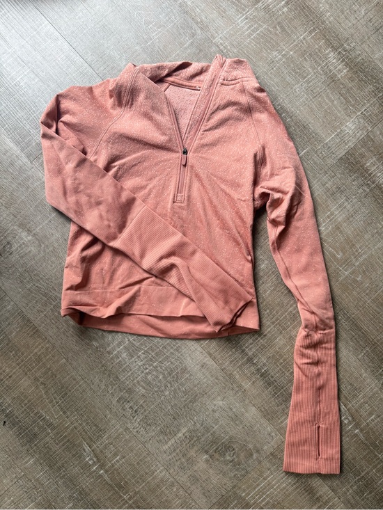 lululemon athletica Tops - lululemon athletica Women's Long-Sleeve Half-Zip Top in Dusty Rose